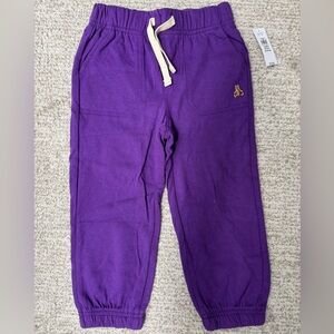 Baby Gap purple toddler sweatpants, unisex size 2